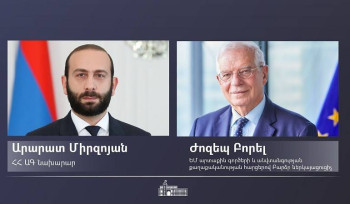 Միրզոյանը հեռախոսազրույց է ունեցել Բորելի հետ, ի թիվս այլ հարցերի ներկայացրել է նաև Վագիֆ Խաչատրյանի առևանգման դեպքը