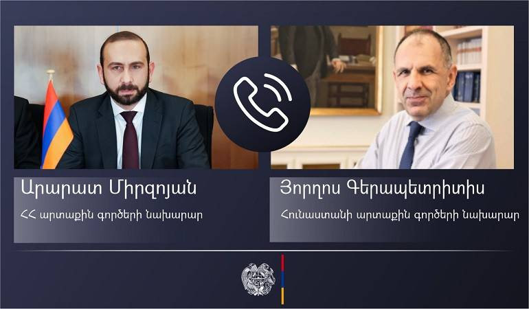 Բուժման նպատակով ԿԽՄԿ ուղեկցությամբ Լեռնային Ղարաբաղից Հայաստան տեղափոխման հնարավորության պարագայում Ադրբեջանն իրականացնում է ահաբեկման քայլեր․ Արարատ Միրզոյանը՝ Հունաստանի ԱԳ նախարարին