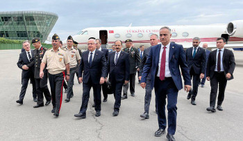 Թուրքիայի պաշտպանության նախարար Յաշար Գյուլերի գլխավորած պատվիրակությունը Ադրբեջանում է