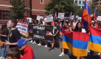 Վաշինգտոնի հայ համայնքը ակցիա և երթ է անցկացնում դեպի Սպիտակ տուն՝ ի պաշտպանություն  Արցախի (տեսանյութ)