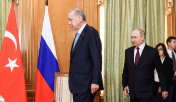 Պուտինն ու Էրդողանը շարունակել են իրենց հանդիպումը աշխատանքային ճաշի ընթացքում