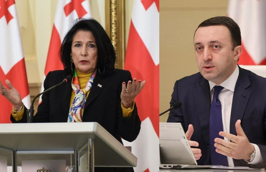 Վրաստանի նախագահի արտասահմանյան այցերը նրան պաշտոնանկ անելու պատճառ են դառնում․ վարչապետն աջակցում է նախագահին իմփիչմենթի ենթարկելու գործընթացին