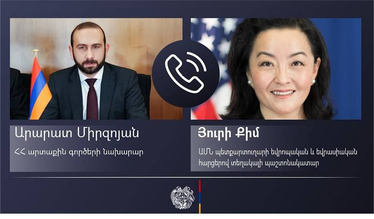 Արարատ Միրզոյանը և ԱՄՆ պետքարտուղարի տեղակալը քննարկել են իրավիճակը ԼՂ-ում