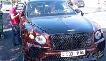 Երևանում Bentley-ով վթարի է ենթարկվել հայտնի գործարարներից մեկի ազգականը. Shamshyan.com