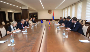 Սուրեն Պապիկյանն ընդունել է Տոյվո Կլաարին, քննարկվել են տարածաշրջանային անվտանգային իրավիճակին առնչվող հարցեր