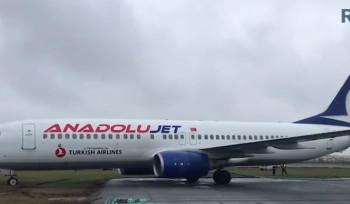 Պերմի օդանավակայանում Boeing 737-800 ինքնաթիռը վայրէջքի ժամանակ դուրս է եկել թռիչքուղուց