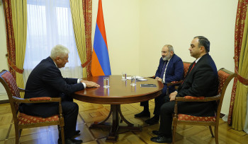 Փաշինյանն ընդունել է Ռուսաստանի Դաշնության Ներքին գործերի նախարարին