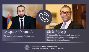 Հարավային Կովկասում առկա անվտանգային իրավիճակը Միրզոյանը քննարկել է Միացյալ Թագավորության պետնախարարի հետ