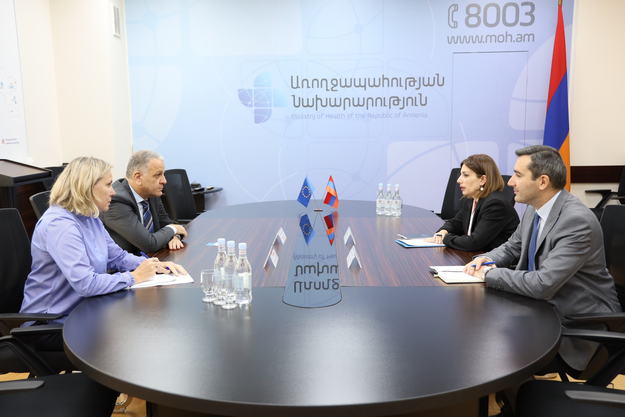 Անահիտ Ավանեսյանը հանդիպել է ԵՄ դեսպանի հետ