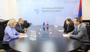 Անահիտ Ավանեսյանը հանդիպել է ԵՄ դեսպանի հետ