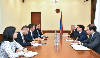 Ֆինանսների նախարարն ընդունել է ՎԶԵԲ տարածաշրջանային տնօրենին