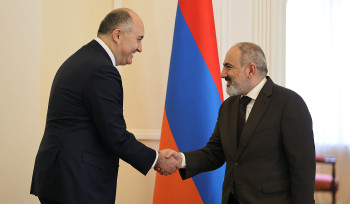 Նիկոլ Փաշինյանն ընդունել է Վրաստանի պաշտպանության նախարարի գլխավորած պատվիրակությանը