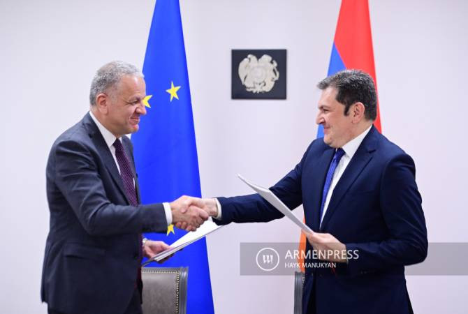 Հայաստանը և ԵՄ-ն ստորագրել են ՀՀ-ում ԵՄ առաքելության կարգավիճակի վերաբերյալ համաձայնագիր