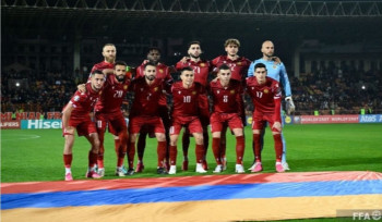 ՖԻՖԱ-ի վարկանիշային աղյուսակ. Հայաստանի հավաքականն առաջադիմել է 2 հորիզոնականով