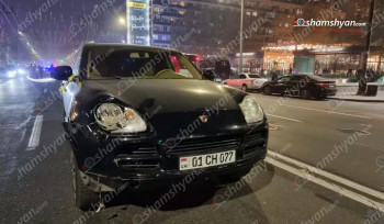 Մաշտոցի պողոտայում Porsche Cayenne-ը վրաերթի է ենթարկել երեք անձի, հղի կին է մահացել․ Shamshyan.com