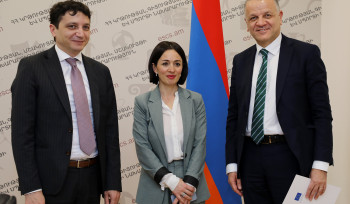 Ժաննա Անդրեասյանն ու Վահե Հովհաննիսյանը հանդիպել են Հայաստանում ԵՄ պատվիրակության ղեկավարի հետ