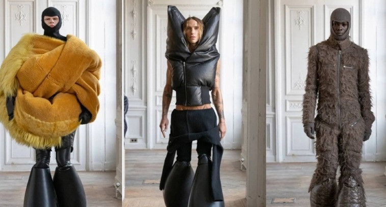 Rick Owens FW 2024 տղամարդկանց հավաքածուն ցուցադրվել է Փարիզում (լուսանկարներ)