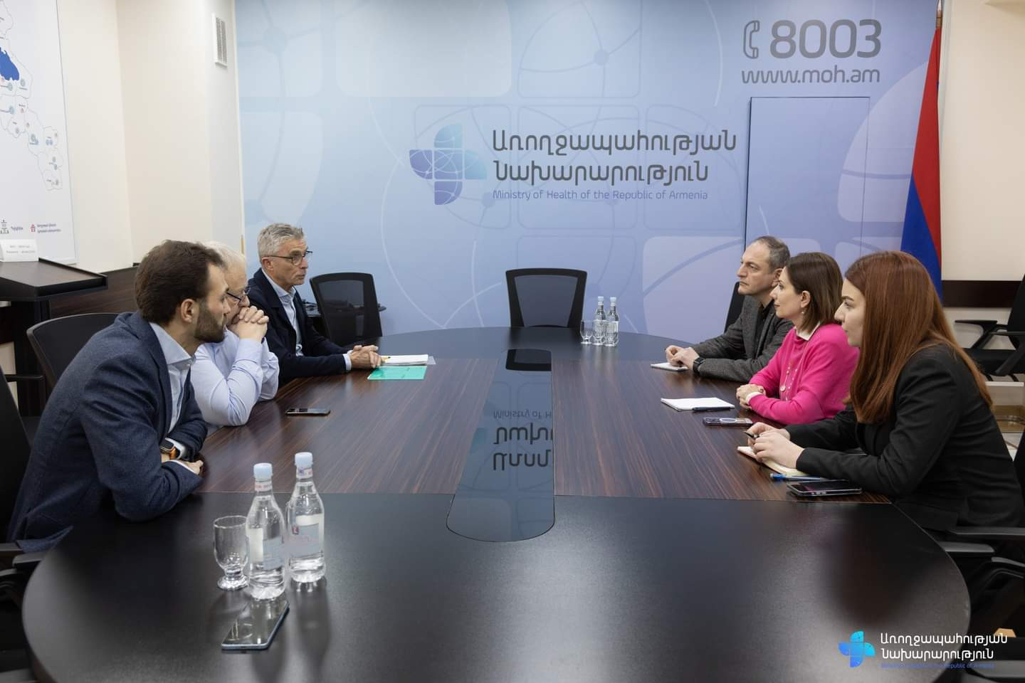 Առողջության ապահովագրության համակարգի ներդրմանն ընդառաջ Անահիտ Ավանեսյանը հանդիպումն է ունեցել Նիդերլանդներից ժամանած փորձագիտական թիմի հետ