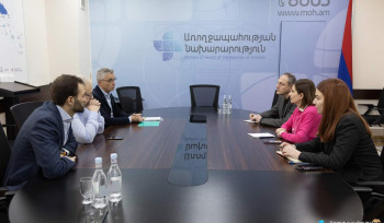 Առողջության ապահովագրության համակարգի ներդրմանն ընդառաջ Անահիտ Ավանեսյանը հանդիպումն է ունեցել Նիդերլանդներից ժամանած փորձագիտական թիմի հետ