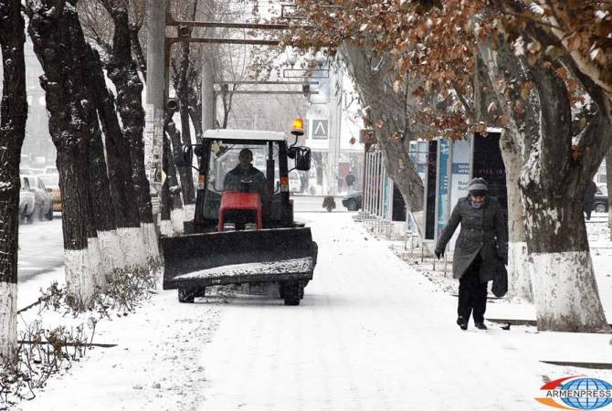 Արաբկիրում մի շարք տնտեսվարողներ ձնամաքրման պարտականությունից խուսափելու համար կենթարկվեն վարչական պատասխանատվության