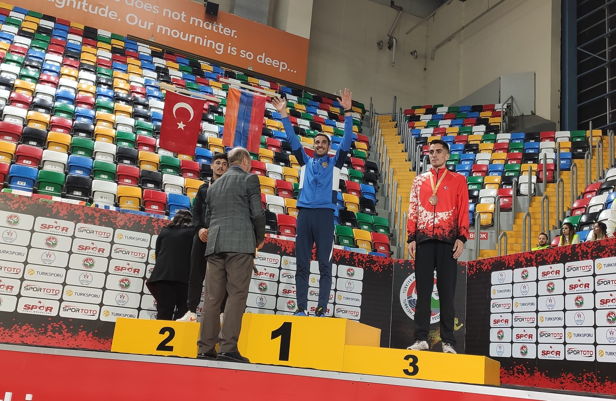 Վազորդ Երվանդ Մկրտչյանը Թուրքիայում ոսկե մեդալ է նվաճել