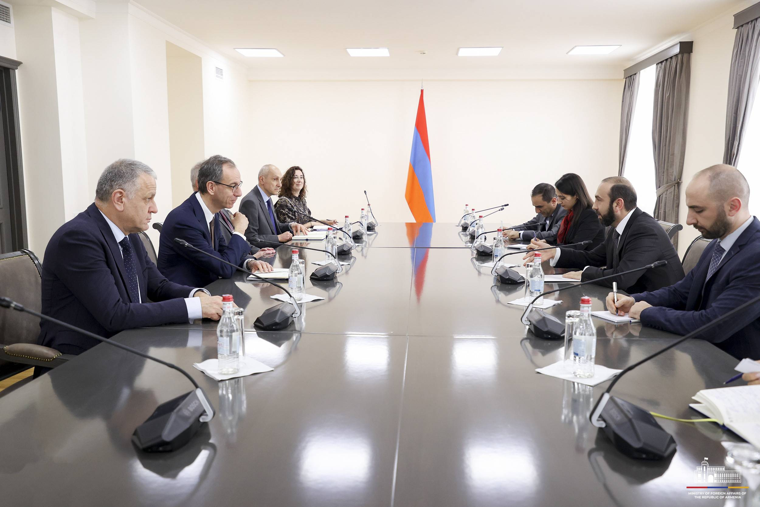 Միրզոյանն ընդունել է ԵՄ արտաքին գործողությունների ծառայության քաղաքացիական գործողությունների հրամանատարին