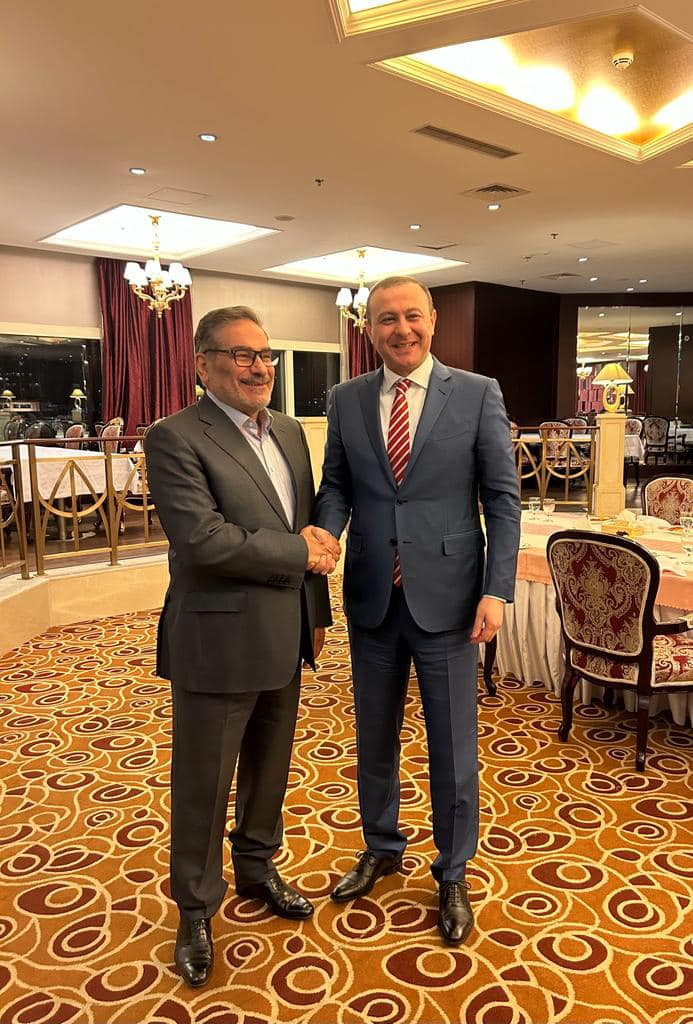 Արմեն Գրիգորյանն աշխատանքային ընթրիք է ունեցել Իրանի Ազգային անվտանգության գերագույն խորհրդի քարտուղարի հետ
