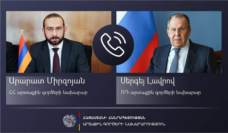 Ռուսական կողմի նախաձեռնությամբ տեղի է ունեցել Միրզոյան-Լավրով  հեռախոսազրույց