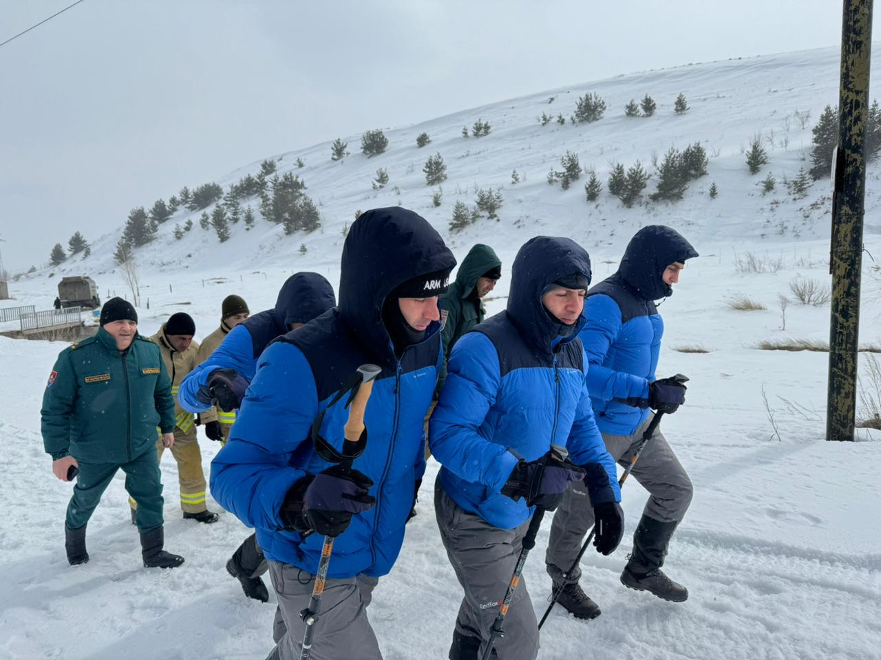 Քաղաքացին բարձրացել է Արագած լեռը և առատ ձյան պատճառով չի կարողանում իջնել