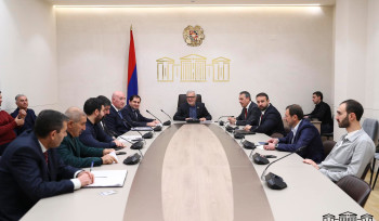 Աշխատանքային քննարկում է եղել ԱԺ-ում, մասնակցել է նաև Սուրեն Պապիկյանը