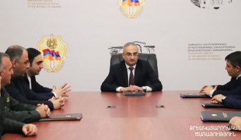 Քրեակատարողական ծառայության պետն անձնակազմին  է ներկայացրել նորանշանակ գլխավոր քարտուղարին