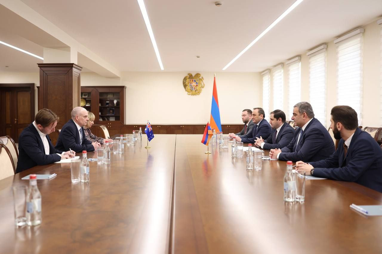 Սուրեն Պապիկյանն ընդունել է ՀՀ-ում Ավստրալիայի արտակարգ և լիազոր դեսպանին