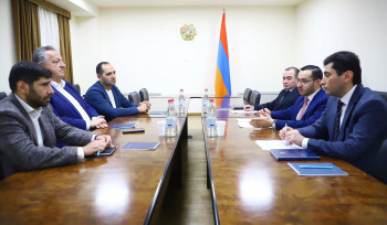 Մխիթար Հայրապետյանն այսօր ընդունել է Flagship Pioneering ընկերության հիմնադիր և գլխավոր գործադիր տնօրեն Նուբար Աֆեյանին