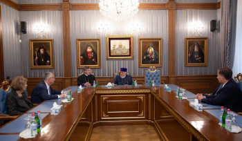 Ամենայն Հայոց Կաթողիկոսն ընդունել է Ամերիկայի հայկական համագումարի ղեկավար կազմին