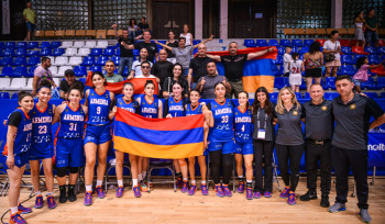 Հայաստանի բասկետբոլի կանանց ընտրանին փոքր երկրների Եվրոպայի առաջնությունում 6-րդն է