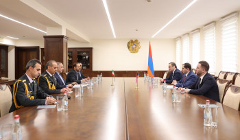 Սուրեն Պապիկյանն ընդունել է ՀՀ-ում Իրանի դեսպանին և նորանշանակ ռազմական կցորդին