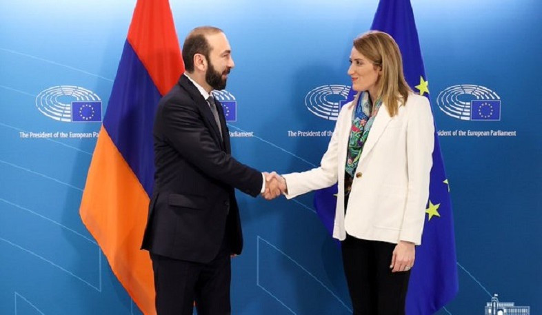 Արարատ Միրզոյանը շնորհավորել է Մեցոլային՝ Եվրախորհրդարանի նախագահի պաշտոնում ընտրվելու առիթով