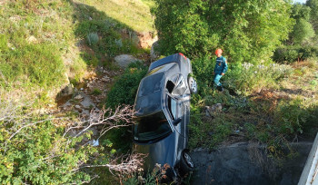 Սարավանի մոտակայքում «Mercedes-Benz»-ը  հայտնվել է ձորում