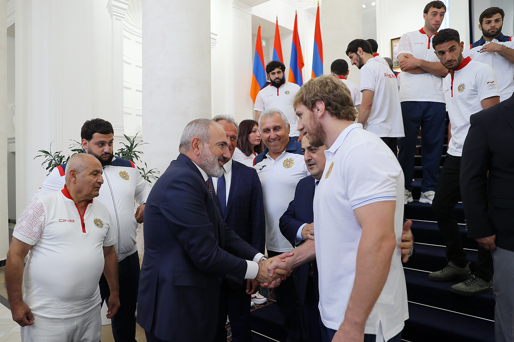 Բոլորս հույս ունեինք՝ օլիմպիական ոսկիներ կունենանք․ Նիկոլ Փաշինյանը հյուրընկալել է Օլիմպիական խաղերին մասնակցած հայ մարզիկներին