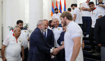 Բոլորս հույս ունեինք՝ օլիմպիական ոսկիներ կունենանք․ Նիկոլ Փաշինյանը հյուրընկալել է Օլիմպիական խաղերին մասնակցած հայ մարզիկներին