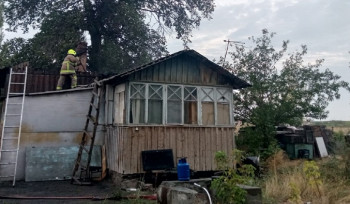 Հովտաշատ գյուղի փայտե տնակում հրդեհ է բռնկվել (լուսանկար)