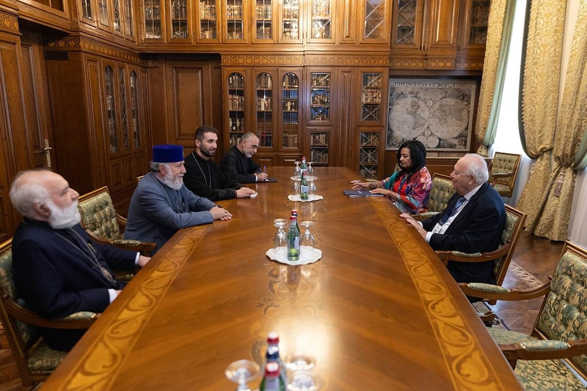 Կաթողիկոսը ՄԱԿ-ի գլխավոր քարտուղարի տեղակալի ուշադրությունն է հրավիրել Բաքվում պահվող գերիների խնդրին