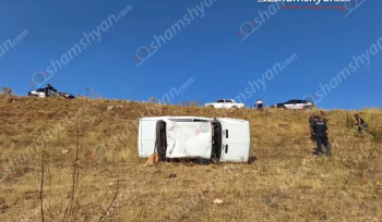 Ողբերգական ավտովթար՝ Շիրակի մարզում