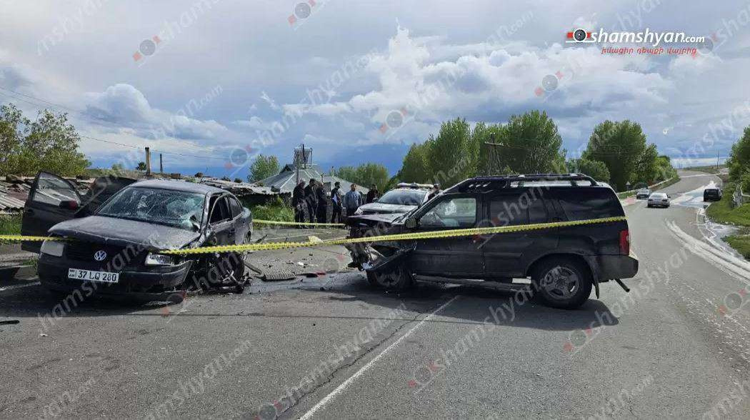 Խոշոր ավտովթար՝ Շիրակի մարզում, կա 6 վիրավոր
