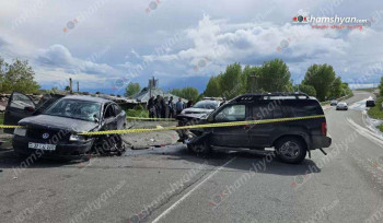 Խոշոր ավտովթար՝ Շիրակի մարզում, կա 6 վիրավոր