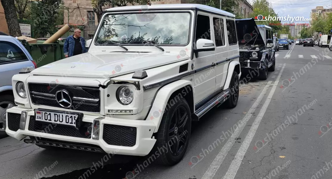 Վթարի են ենթարկվել հարսանիքի մեկնող 3 «Mercedes G500». shamshyan.com