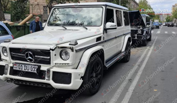Վթարի են ենթարկվել հարսանիքի մեկնող 3 «Mercedes G500». shamshyan.com