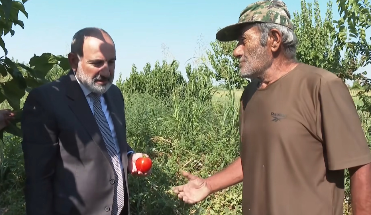 Մարդը, ում բոստանն էր այցելել Փաշինյանը, մաhացել է