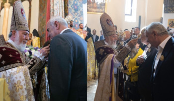 Մայր Տաճարի վերաօծմանը որ բարերարներն են արժանացել բարձր շքանշանների (տեսանյութ, լուսանկարներ)