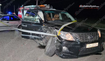 Կոտայքի մարզում բախվել են «Lexus»-ն ու «Opel»-ը․ կան վիրավորներ